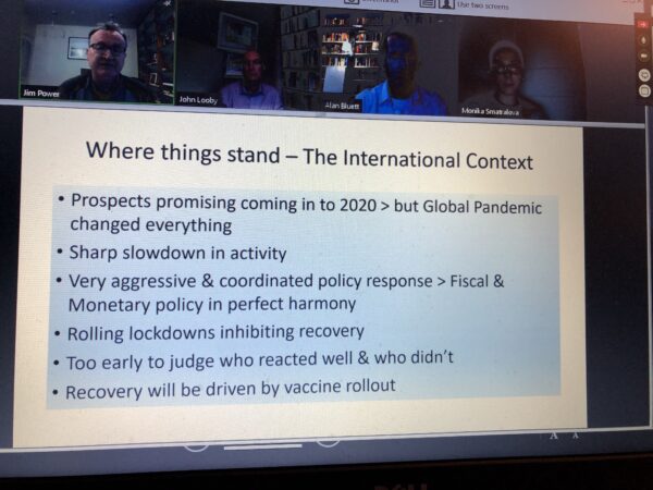 Topic: Where things stand - The International Context