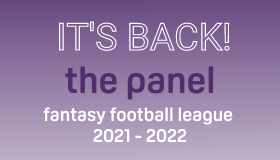 The Panel Fantasy Football League 2021 2022 small header image