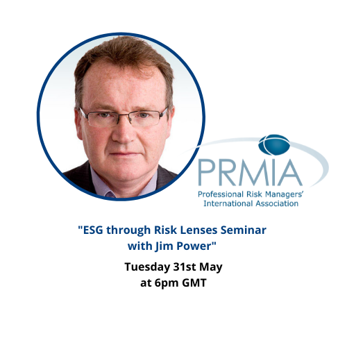 PRMIA - ESG through Risk Lenses - 310522
