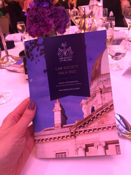 Law Society of Ireland Annual Gala Dinner 2022