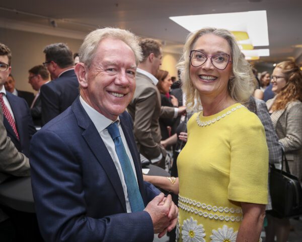 John Larkin (Lawyer, William Fry Solicitors) and Darina Heavey (The Panel).