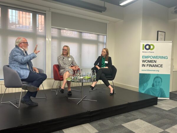 Panel discussion with Seán Páircéir, Rachel Murphy, and Maria Kinsella.