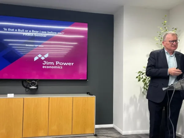 Jim Power - PRMIA Ireland - Is that a Bull or Bear I see before me?