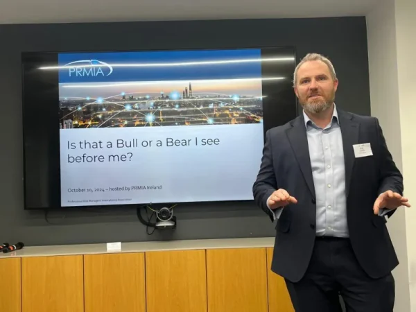 Justin McCarthy - PRMIA Ireland - Is that a Bull or Bear I see before me?